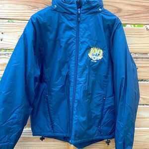Navy Blue Penn State Fraternity/Sorrority  100th Year Anniversary Parka Jacket